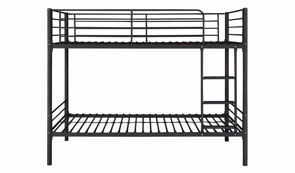 Mason Metal Bunk Bed Frame - Black